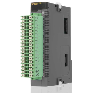 Cimon CM3-SP32EOTP PLC, 32 TR Sink Outputs, 24 VDC, Push-in Terminal Connector